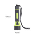 Waterproof 3W LED flashlight with Tail rope whistle